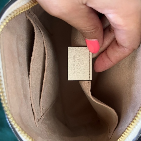 Gucci Ophidia Dome Shoulder Bag Flora GG Coated Canvas Small - Picture 8 of 12